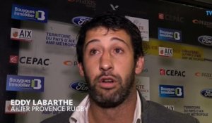 Eddy Labarthe après Provence Rugby / Auch