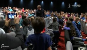 Vendée Globe 2016 : Thomas Ruyant à la rencontre des élèves