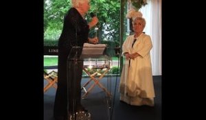 Mimie Mathy reçoit la Légion d'Honneur