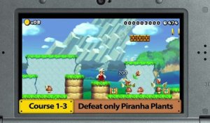 Super Mario Maker sur 3DS – Trailer Medal Challenges