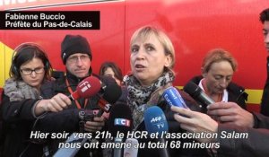 Calais: "68 mineurs" repérés  mercredi soir dans le bidonville