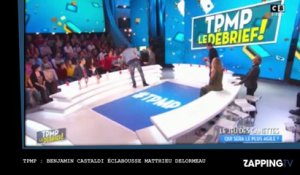 TPMP : Benjamin Castaldi ouvre une canette et éclabousse Matthieu Delormeau, la séquence hilarante (vidéo)