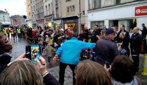 Vidéo : l'arrivée du Vosgien Manu Lassalle à Epinal sur l'étape du Paris-Ribeauvillé à la...