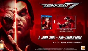Tekken 7 - Trailer Bande-annonce (disponible le 2 juin sur PS4) [HD, 1280x720p]