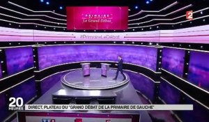 France 2 révèle les coulisses du face à face Benoît Hamon / Manuel Valls