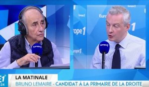Bruno Le Maire : "je n'ai pas de respect pour François Hollande"