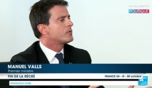 Manuel Valls affirme sa loyauté envers François Hollande et appelle la gauche à sortir ‘’du bac à sable’’