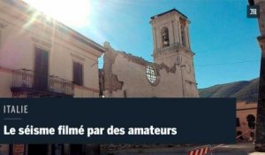 Italie : le séisme filmé par des caméras amatrices