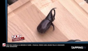 SOS ma famille a besoin d’aide : Une jeune fille doit manger une araignée devant Pascal Soetens (Vidéo)