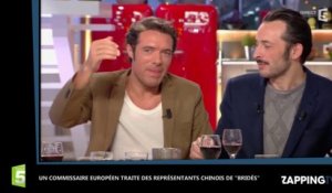 C à Vous : Nicolas Bedos descend Marine Le Pen et Karine Le Marchand
