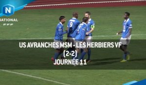 J11 : US Avranches MSM - Les Herbiers (2-2), le résumé