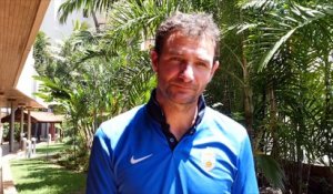 David Vignes et le Pau FC en Nouvelle-Calédonie : "Pour l'instant, on ne sent pas le décalage horaire"