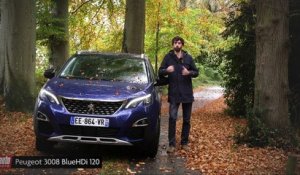 Nouveau Peugeot 3008 1.6 BlueHDi 120 2017 [ESSAI VIDEO] : que vaut-il dans sa version diesel la plus populaire ?