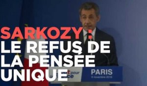 Sarkozy : le vote de Trump est un refus de la pensée unique