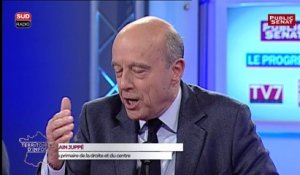 Alain Juppé : " Est-ce que Nicolas Sarkozy n'est pas l'establishment? "