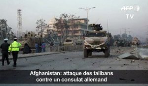 Afghanistan: attaque des talibans contre un consulat allemand