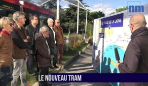 Les lecteurs de Nice-Matin découvrent le nouveau tram