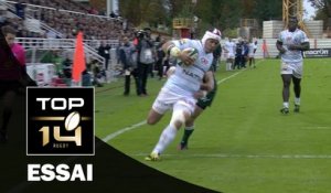 TOP 14 ‐ Essai Chris MASOE (R92) – Pau-Racing 92 – J11 – Saison 2016/2017