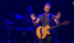 La minute de silence de Sting lors du concert de réouverture du Bataclan