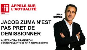 Afrique du Sud : Jacob Zuma n'est pas prêt de démissionner