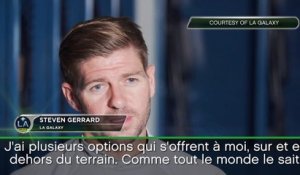 LA Galaxy - Gerrard : "J'ai plusieurs options pour la suite"