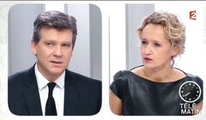 Pour Arnaud Montebourg, Emmanuel Macron est "le candidat des médias"