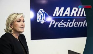Front national : Marine Le Pen inaugure son QG de campagne (Exclu)
