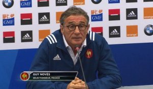 XV de France - Novès : "Ceux qui hésiteront à jouer ne resteront pas avec nous"