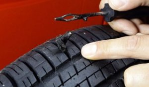 Tuto : Comment réparer un pneu crevé ? [vidéo]