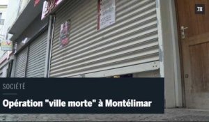 Opération "ville morte" à Montélimar contre la disparition des commerces de proximité