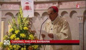 Le cardinal Barbarin célèbre une messe pour demander pardon aux victimes de la pédophilie