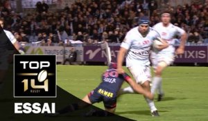 TOP 14 ‐ Essai François VAN DER MERWE (R92) – Racing 92-Grenoble – J12 – Saison 2016/2017