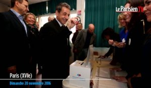Primaire à droite : Nicolas Sarkozy affiche sa confiance au premier tour