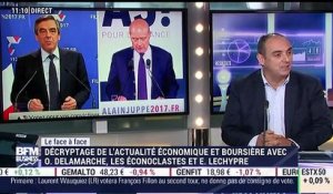 Olivier Delamarche VS Emmanuel Lechypre (1/2): Quel impact économique attendre des programmes de François Fillon et d'Alain Juppé ? - 21/11