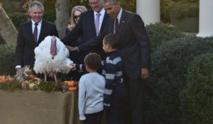 Deux présidents, deux messages pour Thanksgiving