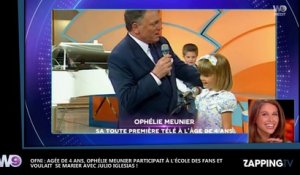 Ophélie Meunier enfant et amoureuse de Julio Iglesias, les images dévoilées (Vidéo)