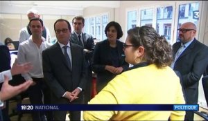 Chiffres du chômage : Hollande défend son bilan
