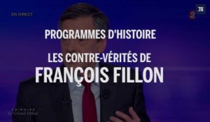 Clovis, Voltaire, Jeanne d'Arc : les contre-vérités de François Fillon sur les programmes d'Histoire