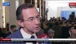 Bruno Retailleau :" François Fillon fait un score extraordinaire"