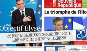 Victoire de François Fillon : Les « unes » de la presse en France et dans le monde