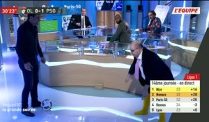La grande soirée - Best of : Yoann Riou en folie pendant Lyon-PSG