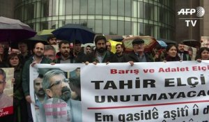 Turquie: hommages et colère un an après la mort de Tahir Elçi