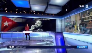 Mort de Fidel Castro : les stars cubaines défilent pour rendre hommage au "Comandante"