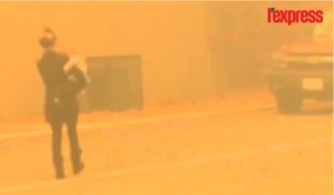 Incendie au Tennessee: une ville envahie par un étrange brouillard