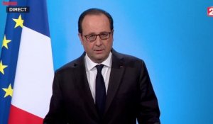 François Hollande :"J'ai décidé de ne pas être candidat à l'élection présidentielle"