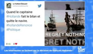 Renoncement de François Hollande : les internautes se lâchent !