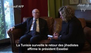 La Tunisie surveille le retour des jihadistes (Pdt Caïd Essebsi)