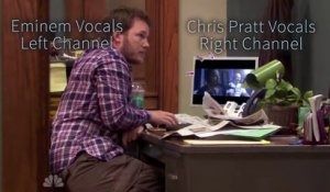 Chris pratt rap aussi bien que Eminem, la preuve
