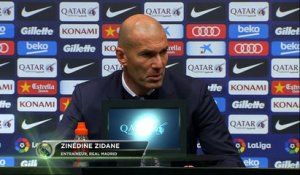 Clasico - Zidane: "On aurait mérité de marquer les premiers"