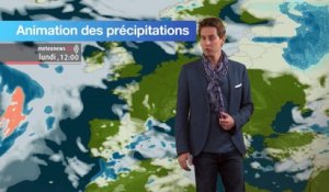 Prévisions météo pour la journée du lundi 5 décembre